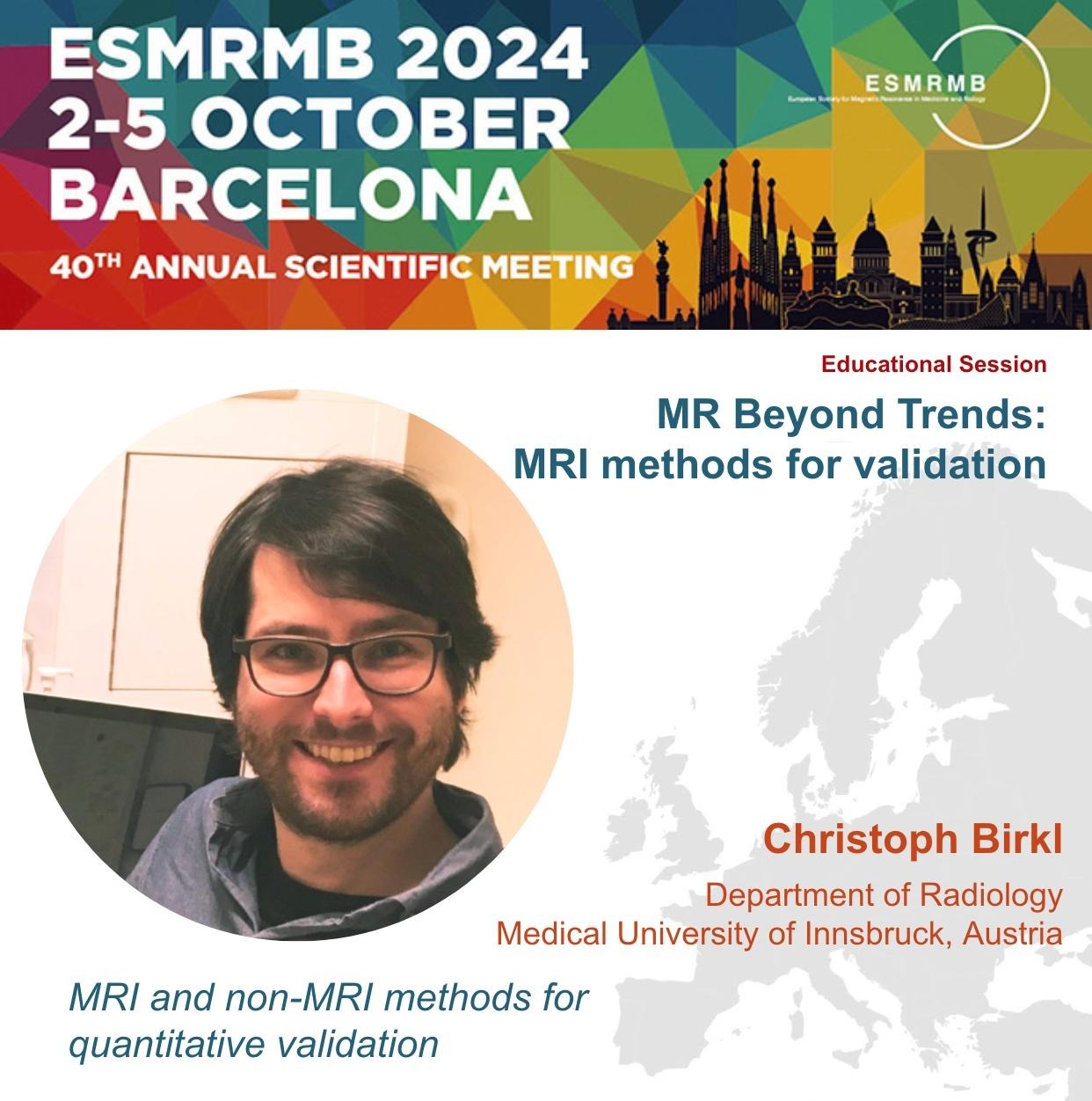 Invited lecture at the ESMRMB 2024